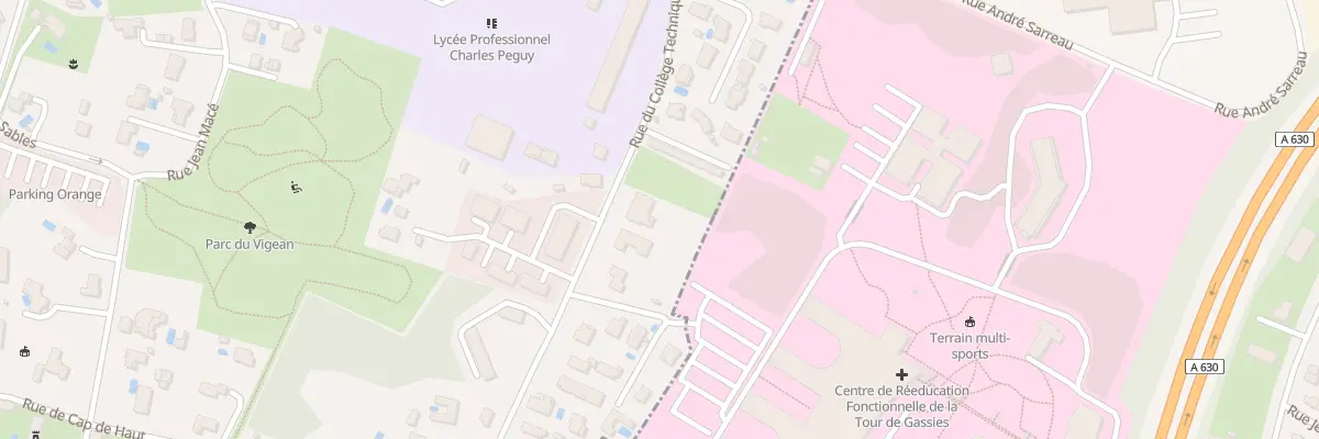 Plan du 27 Rue du College Technique à Eysines