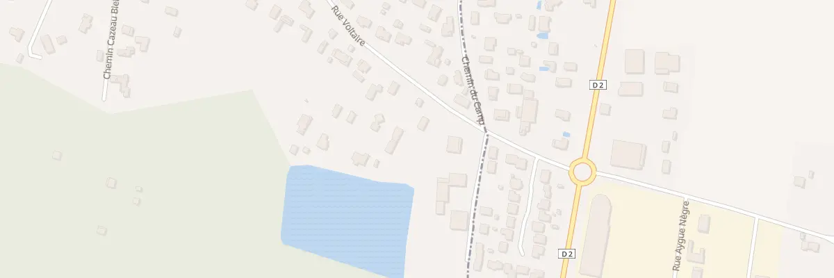 Plan du 640 Rue Voltaire au Pian-Médoc