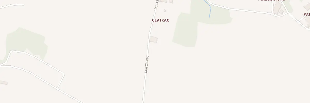 Plan du 3 Clairac à Cars
