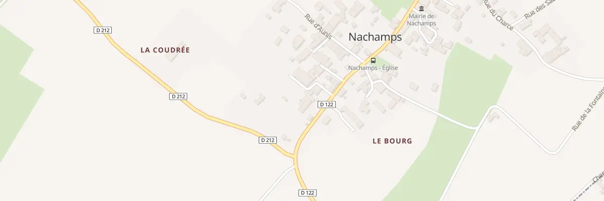 Plan du 40 Rue de Saintonge à Nachamps