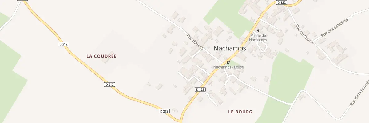 Plan du 6 Imp des Lilas à Nachamps