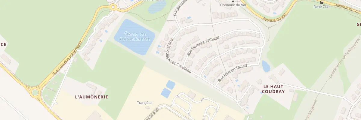 Plan du 38 Rue Florence Arthaud à Montreuil-Juigné