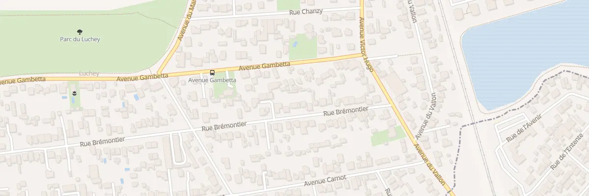 Plan du 21 Rue Brémontier à Mérignac
