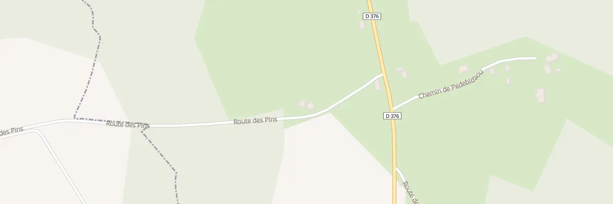 Plan du 130 Rte des Pins à Argelos