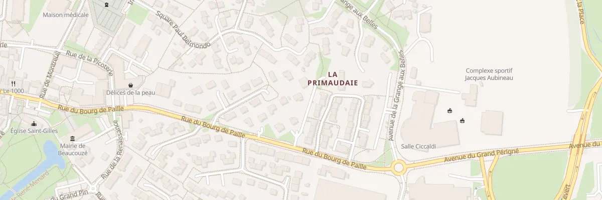 Plan du 12 Rue des Roitelets à Beaucouzé