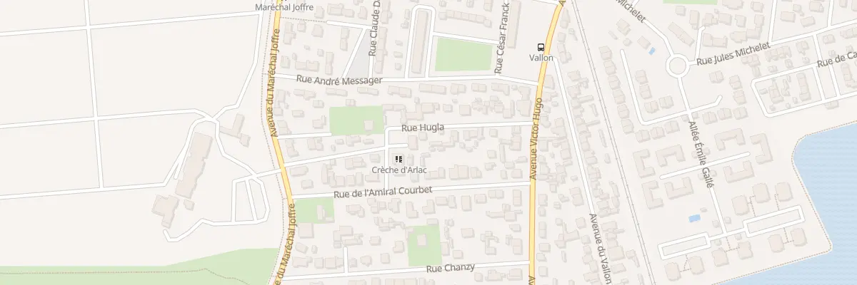 Plan du 20B Rue Hugla à Mérignac