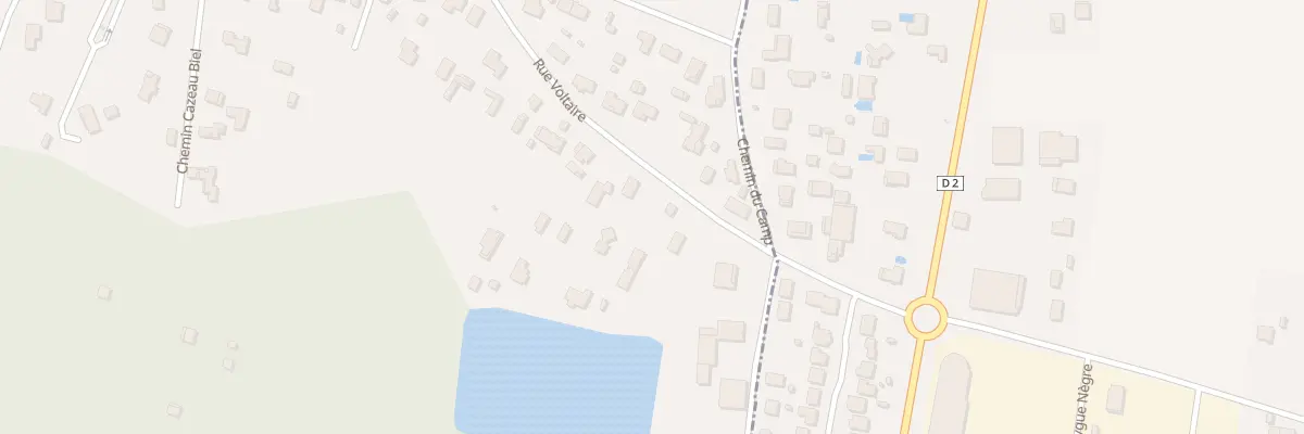 Plan du 618 Rue Voltaire au Pian-Médoc