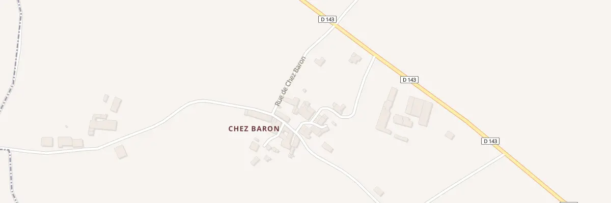 Plan du 7 Rue de Chez Baron à Bois