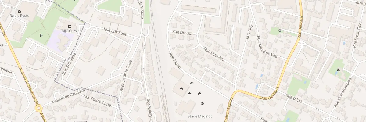 Plan du 29 Rue Murat à Bordeaux