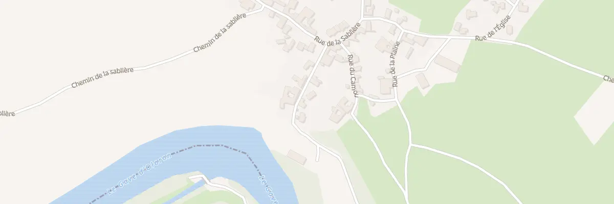 Plan du 9 Rue de la Naü à Ledeuix