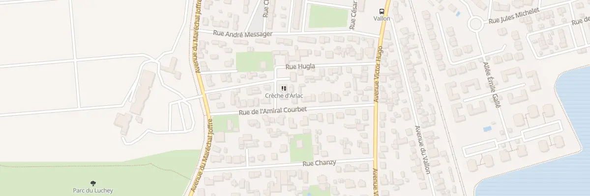 Plan du 15 Rue Amiral Courbet à Mérignac