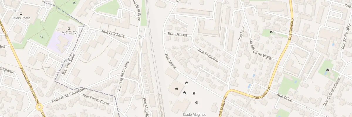 Plan du 31 Rue Murat à Bordeaux