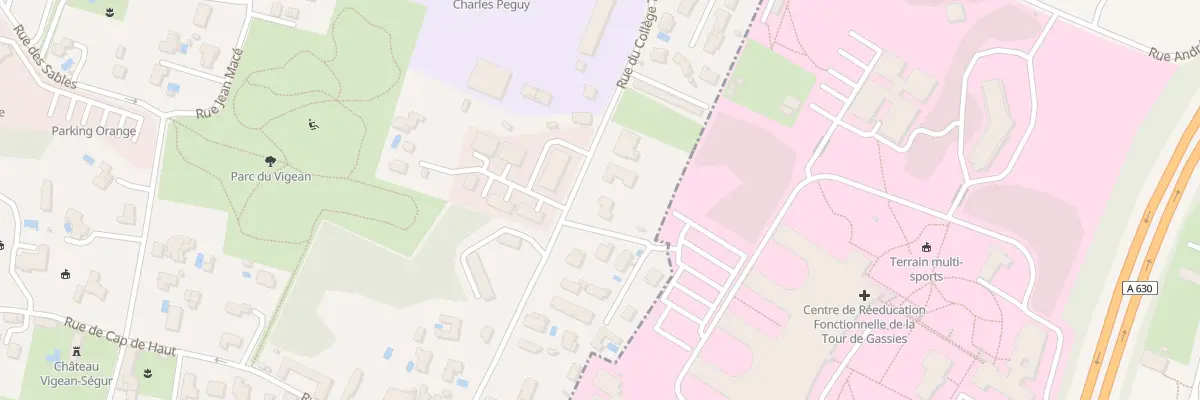 Plan du 33 Rue du College Technique à Eysines