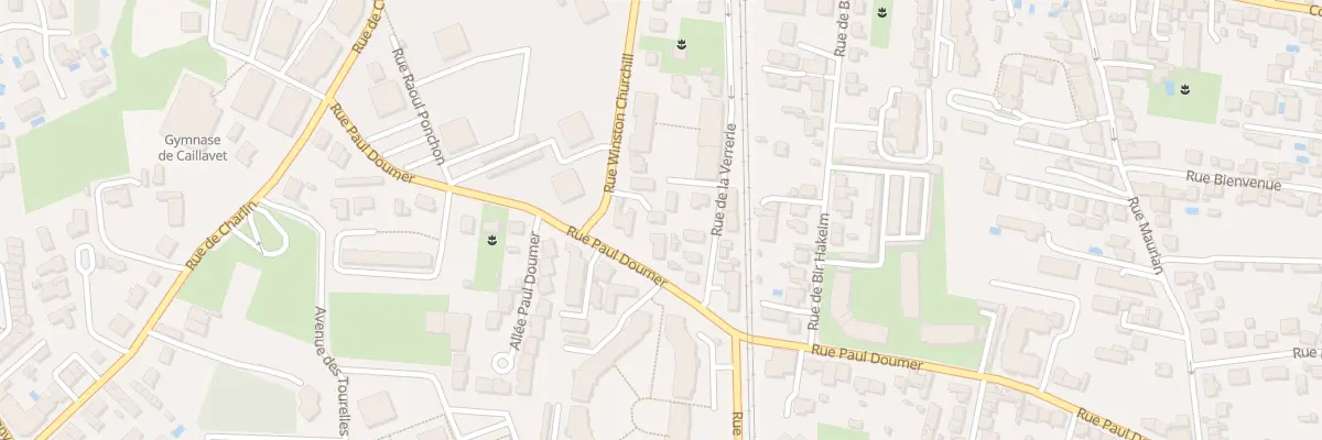 Plan du 40 Av Winston Churchill à Mérignac