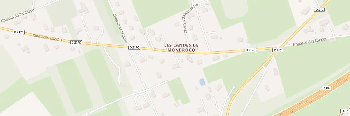 Plan du 24 Rte des Landes à Villy-Bocage