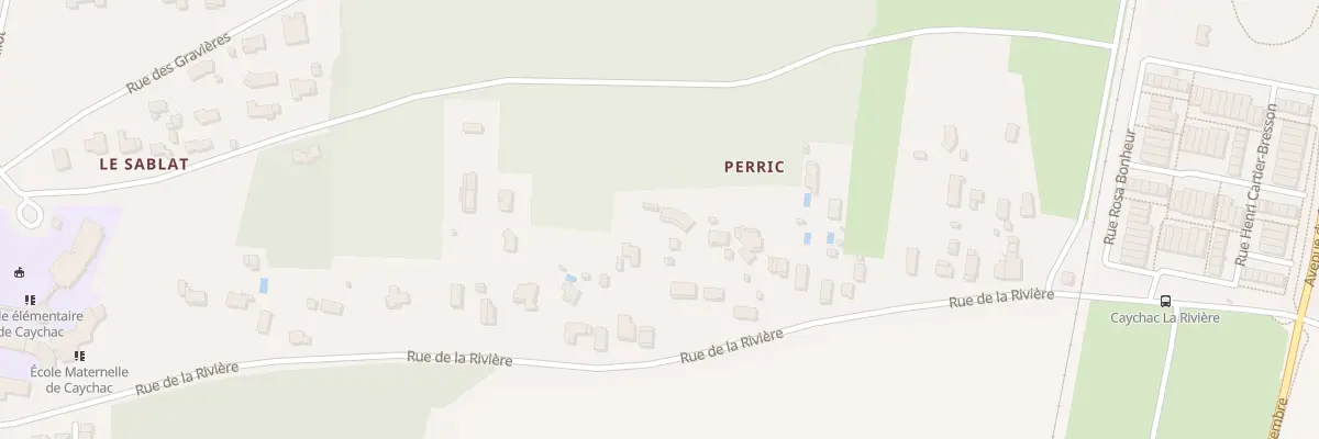 Plan du 58B Rue de la Rivière à Blanquefort