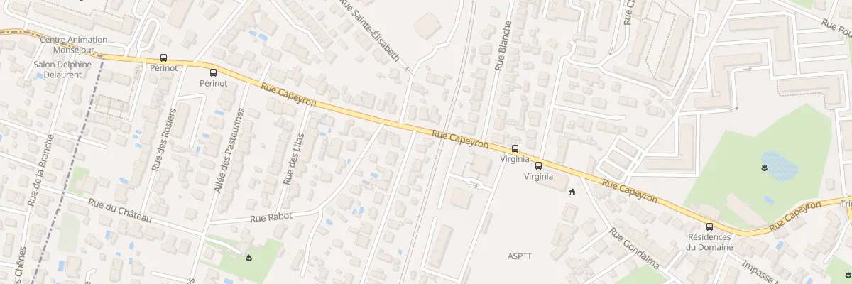 Plan du 2 Rue des Lièges à Bordeaux