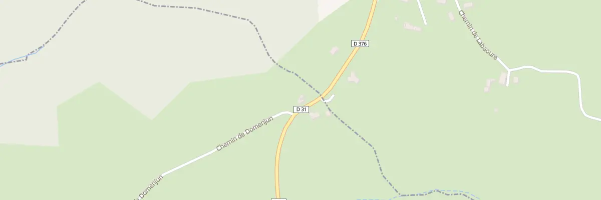 Plan du 1930 D 31 à Labeyrie