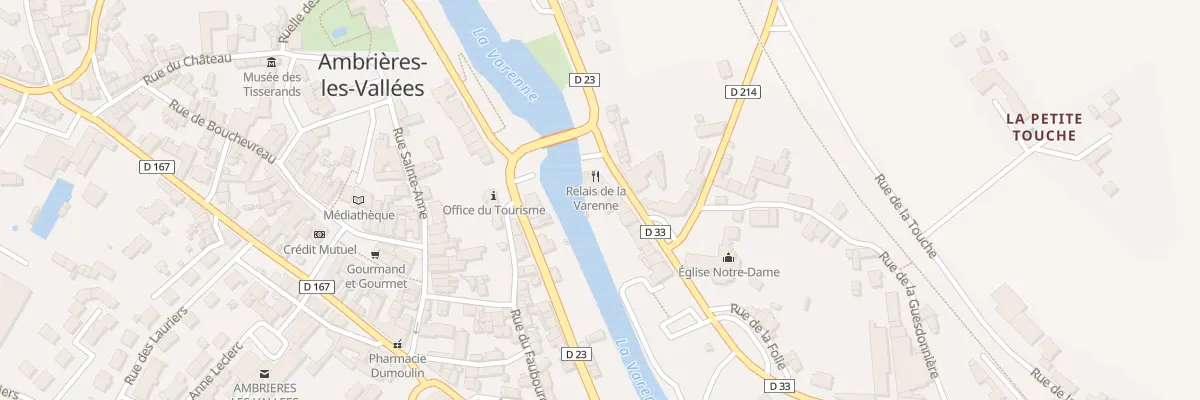 Plan du 4 Rue Notre-dame à Ambrières-les-Vallées