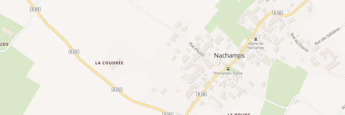 Plan du 15 Rue d’Aunis à Nachamps