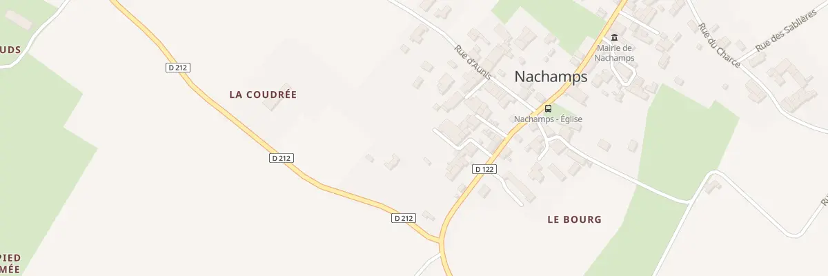 Plan du 6 Imp des la Forge à Nachamps