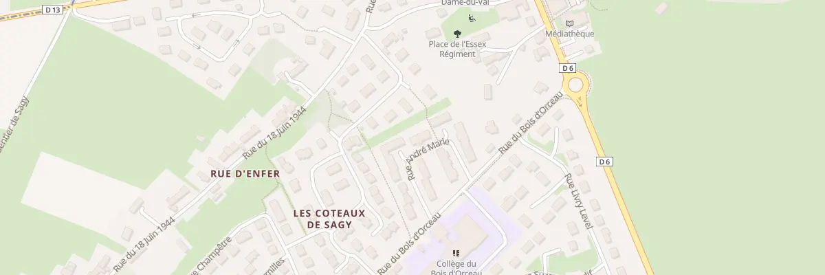 Plan du 24 Rue André Marie à Tilly-sur-Seulles