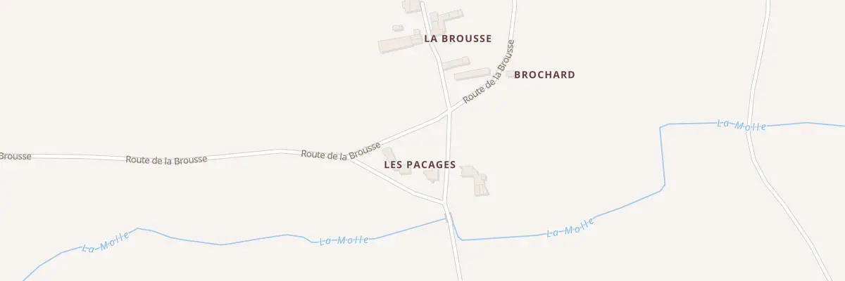 Plan du 1 Les Pacages à Semoussac