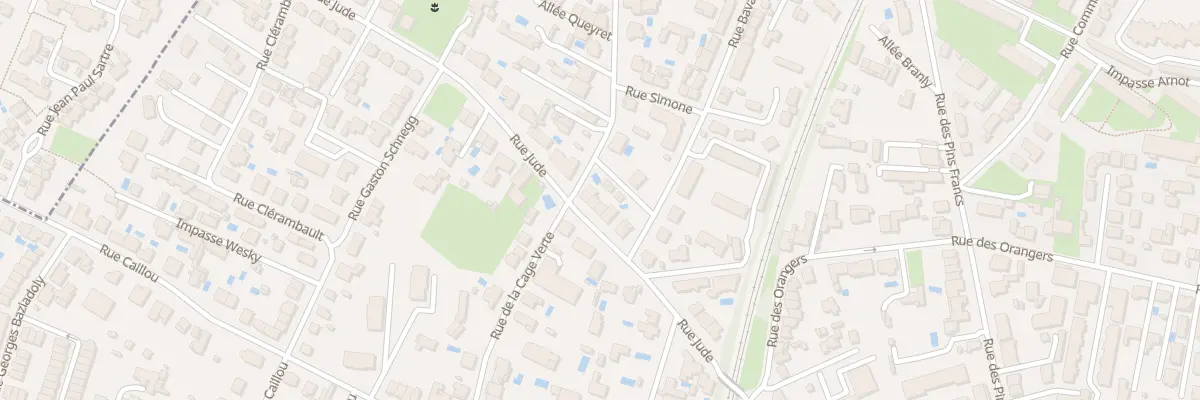 Plan du 59 Rue Jude à Bordeaux