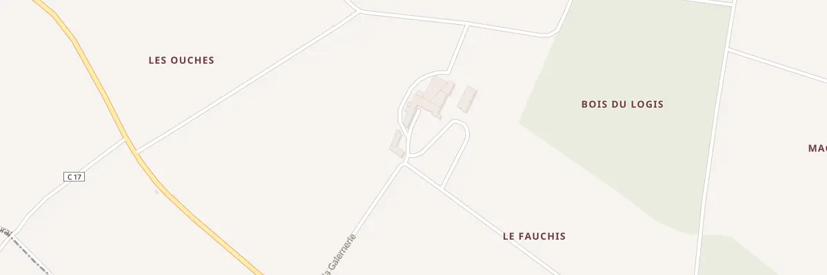 Plan du 1 Rue de la Galernerie à Taillant