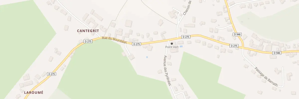 Plan du 39 Rue du Bourdalat à Arthez-de-Béarn