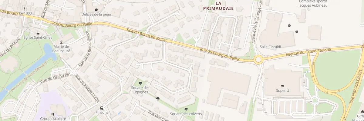 Plan du 19 Rue des Hirondelles à Beaucouzé