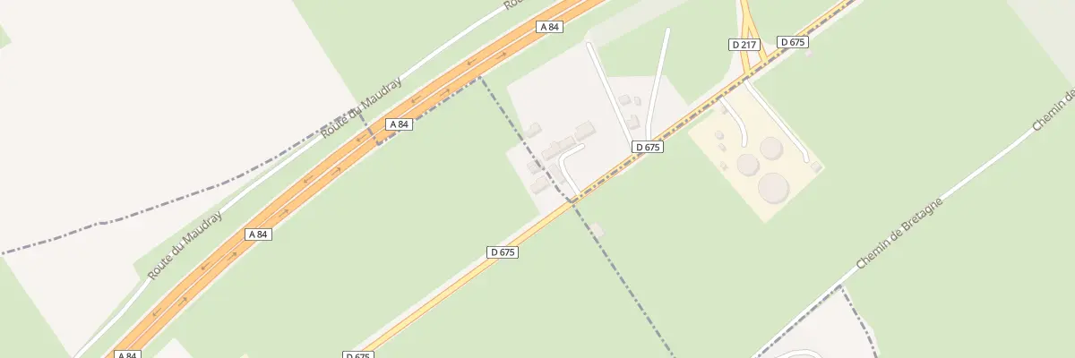 Plan du 13 Rte de Caen à Villers-Bocage