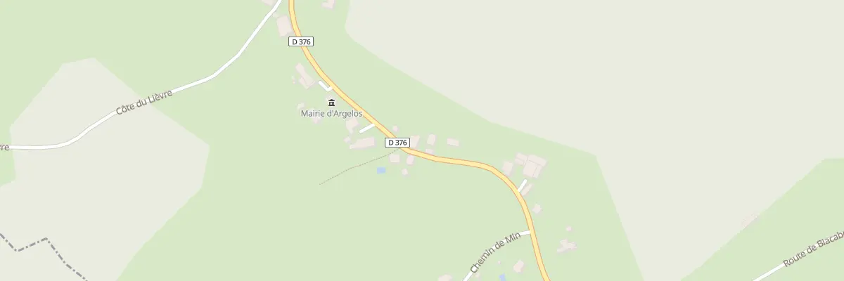 Plan du 35 Rte des Pyrénées à Argelos