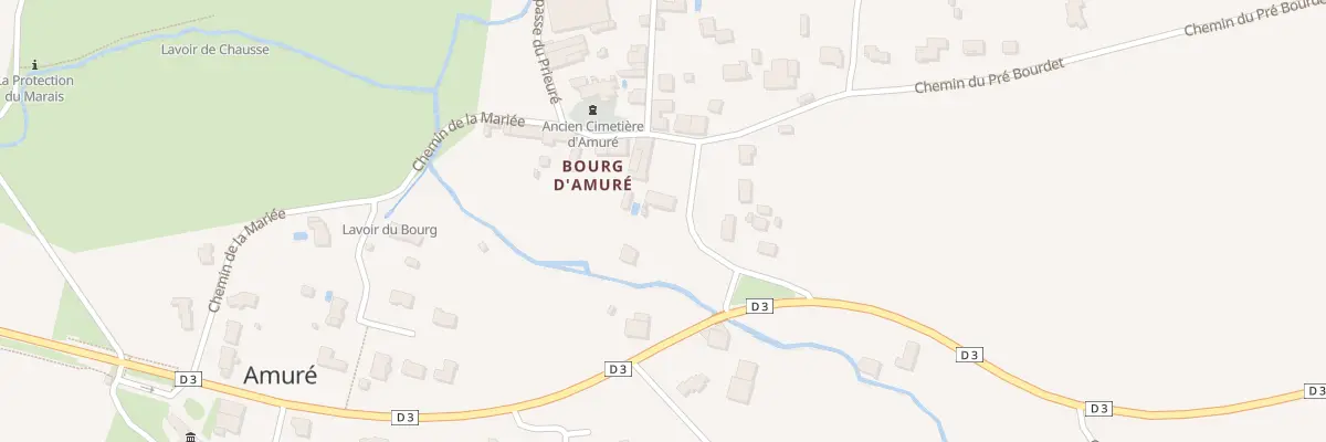 Plan du 16 Rue de la Croix Hosanniere à Amuré