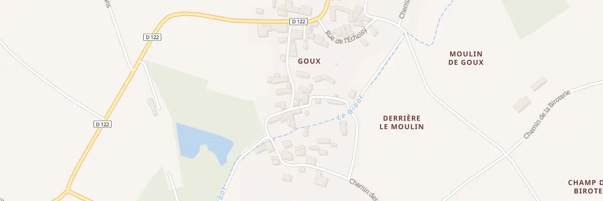Plan du 24 Cr du Bibot à Saint-Loup