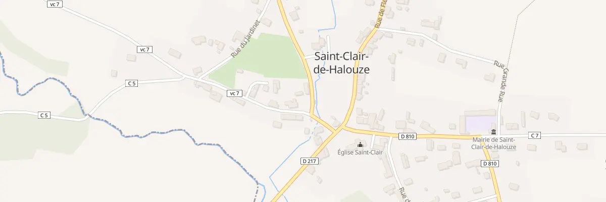 Plan du 1 Rue de la Chapelle Biche à Saint-Clair-de-Halouze