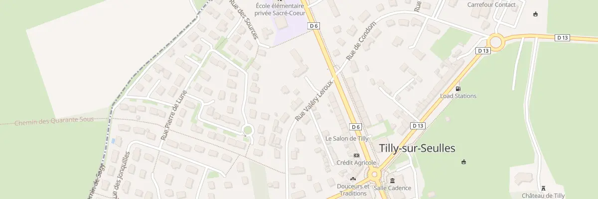 Plan du 4 Rue Valéry Leroux à Tilly-sur-Seulles