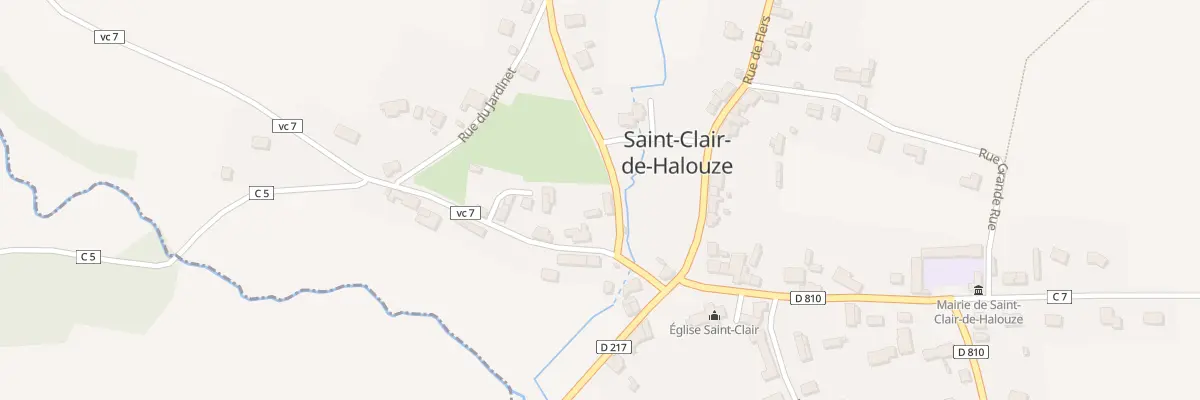 Plan du 1B Rue de la Chapelle Biche à Saint-Clair-de-Halouze