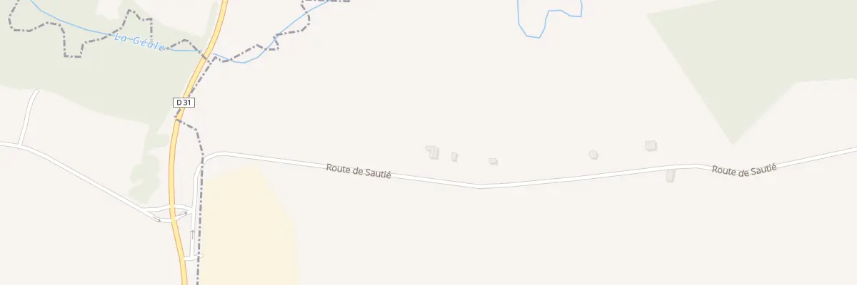 Plan du 9074 Rte de Sautié à Lacq