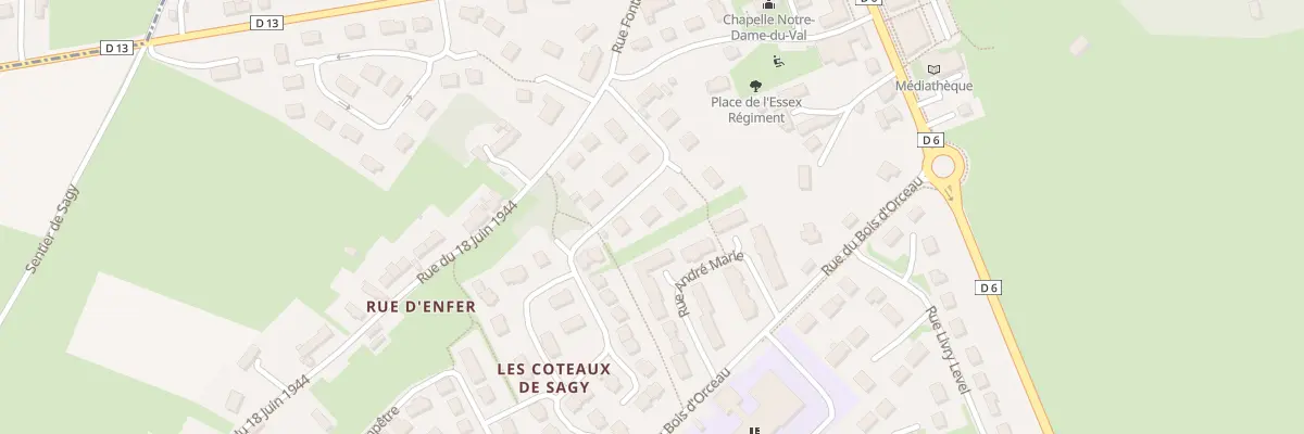 Plan du 9 Rue d’Horrabridge à Tilly-sur-Seulles