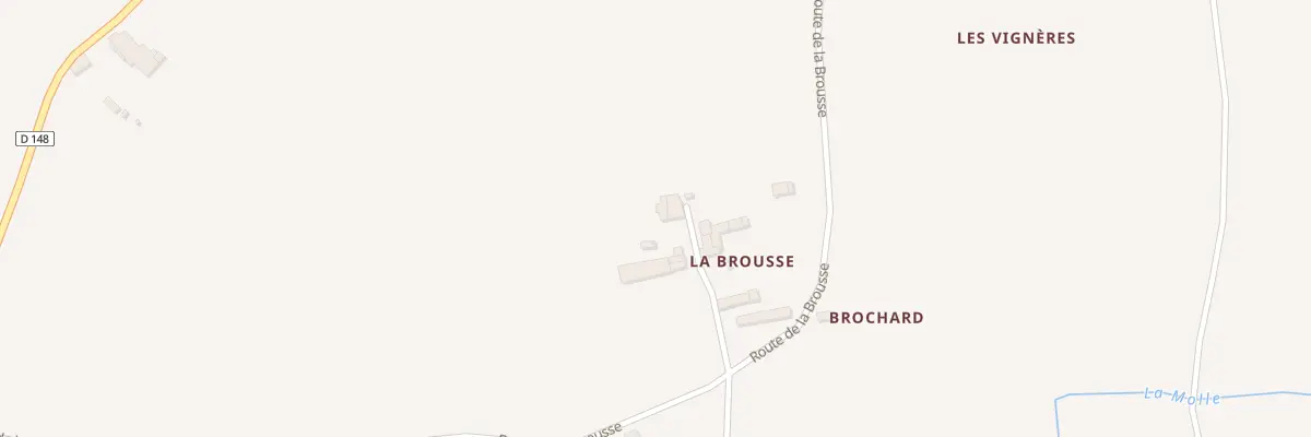 Plan du 5110 La Brousse à Semoussac