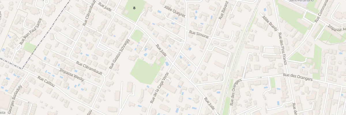 Plan du 63 Rue Jude à Bordeaux