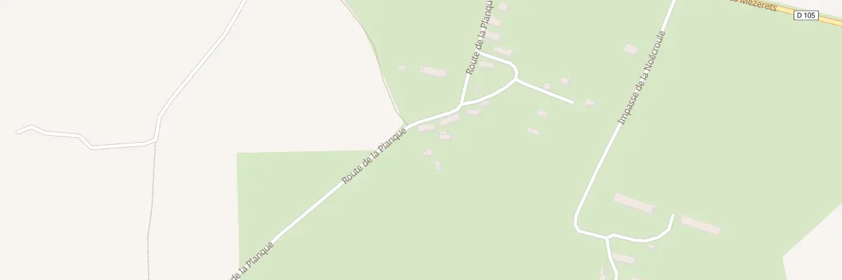 Plan du 10 Rte de la Planque - St Vigor à Terres de Druance