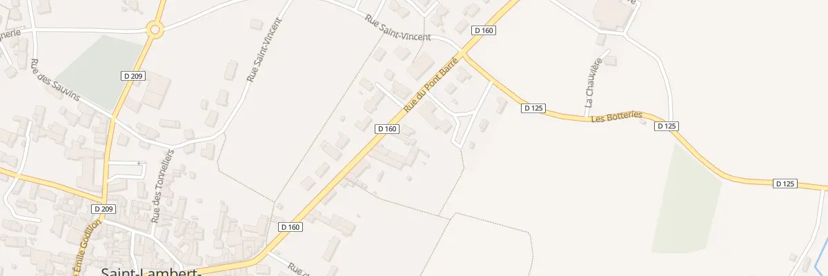 Plan du 32 Rue du Pont-Barré à Val-du-Layon