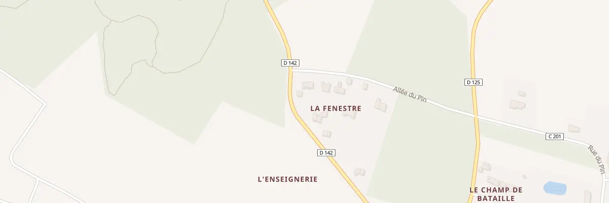 Plan du 2 All du Bois du Pin à Villars-en-Pons