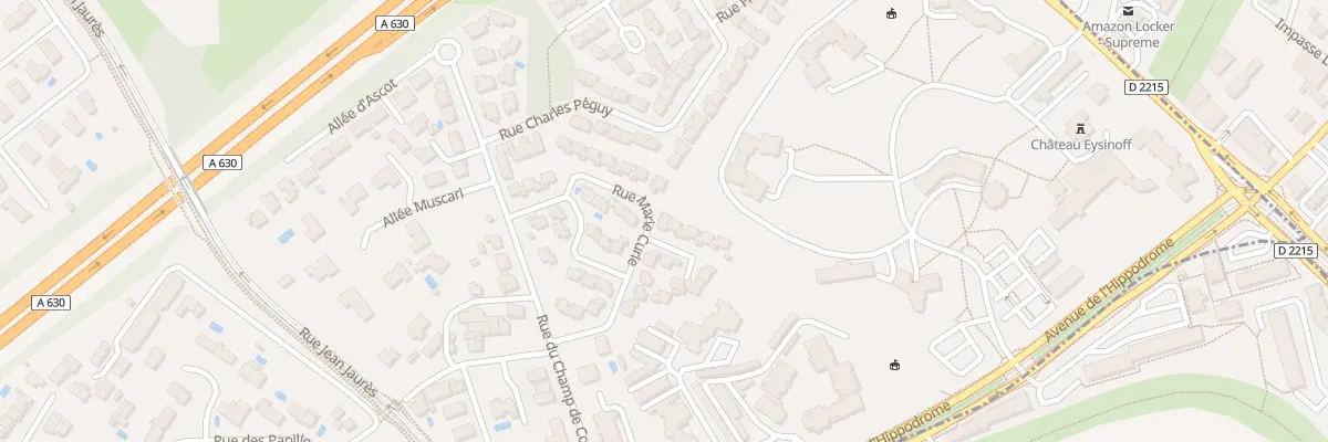 Plan du 22 Rue Marie Curie à Eysines