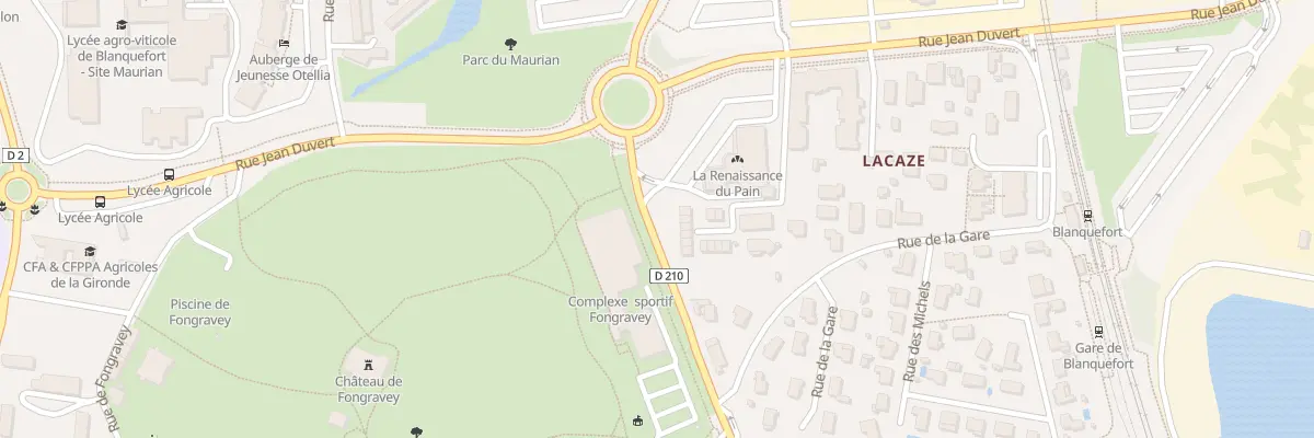 Plan du 11L Rue Jean Duvert à Blanquefort