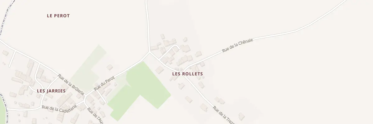 Plan du 3 Rue de la Chenaie à Nachamps