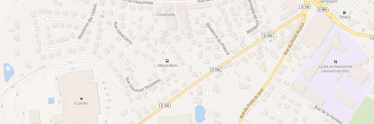 Plan du 52 Rue Alfred Jarry à Mayenne