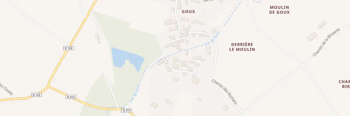 Plan du 20 Che des Rochers à Saint-Loup